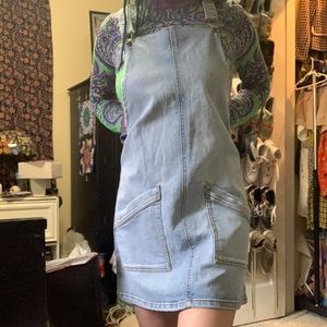 CUTE GIRL JEAN OVERALL DRESS!!!